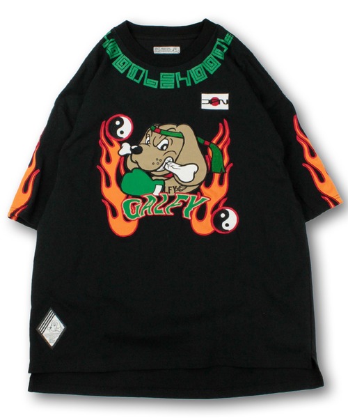 GALFY(ガルフィー)の「【GALFY/ガルフィー】鬼強ムエタイファイター Tee(Tシャツ/カットソー・メンズ・ホワイト/ピンク/ブラック・XL/L)」の8枚目の写真