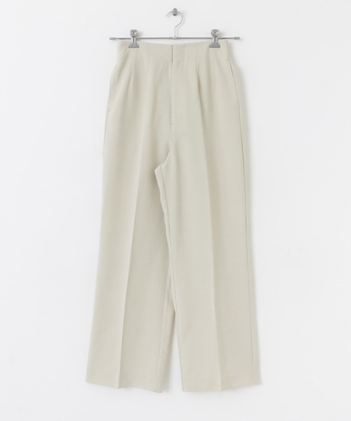 SENSE OF PLACE by URBAN RESEARCH（センスオブプレイスバイアーバンリサーチ）の「『5サイズ展開』『UR TECH DRYLUXE』リネンライクワイドパンツ（その他パンツ・レディース・ピンク/ネイビー/ブラック/ライトベージュ/ブラウン/ブルー/オレンジ・X-SMALL/SMALL/MEDIUM/LARGE/TALL）」の10枚目の写真