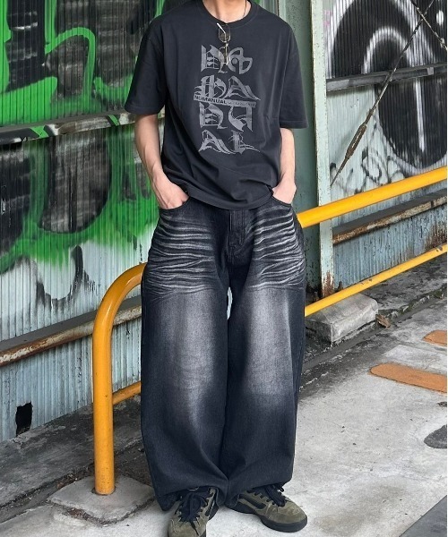 ★韓国の人気★【NOMANUAL】★BACKPACK T-SHIR.T★Tシャツ★ ☆Xdinary Heroes ジュヨン☆関税込☆TONYHAWK☆space graphic T