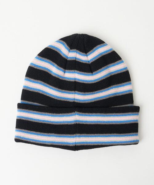 NAUTICA(ノーティカ)の「WEGO/NAUTICA STRIPS KNIT WATCH(ニットキャップ/ビーニー・レディース・グレー/ネイビー/ブラック・FREE)」の12枚目の写真