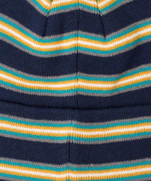 NAUTICA(ノーティカ)の「WEGO/NAUTICA STRIPS KNIT WATCH(ニットキャップ/ビーニー・レディース・グレー/ネイビー/ブラック・FREE)」の15枚目の写真