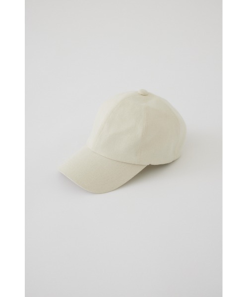 RIM.ARK(リムアーク)の「Linen cap(キャップ・レディース・アイボリー/ブラック・FREE)」の5枚目の写真