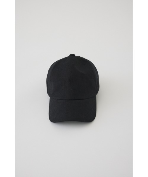 RIM.ARK(リムアーク)の「Linen cap(キャップ・レディース・アイボリー/ブラック・FREE)」の10枚目の写真