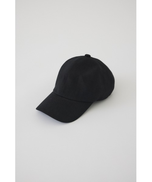 RIM.ARK(リムアーク)の「Linen cap(キャップ・レディース・アイボリー/ブラック・FREE)」の11枚目の写真