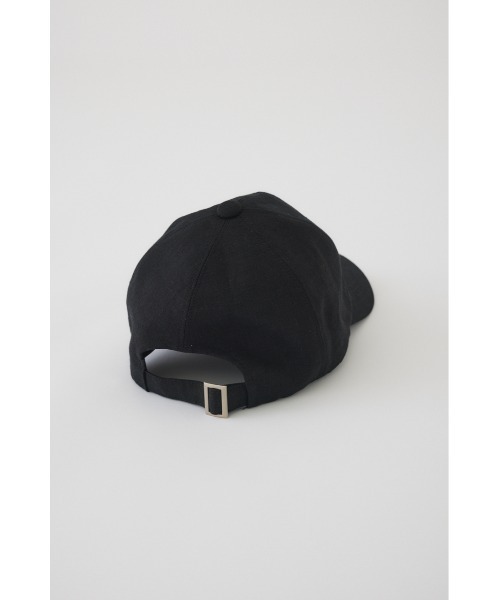 RIM.ARK(リムアーク)の「Linen cap(キャップ・レディース・アイボリー/ブラック・FREE)」の13枚目の写真