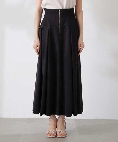 PROPORTION BODY DRESSING(プロポーションボディドレッシング)の「コルセット風フレアスカート / 1214120417(スカート・レディース・ブルー/ブラック/ホワイト系その他・SMALL/MEDIUM)」の9枚目の写真