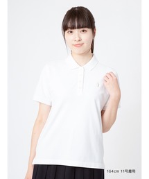 ポロシャツ 半袖 ストレッチ スクール 制服 通学 中学生 高校生