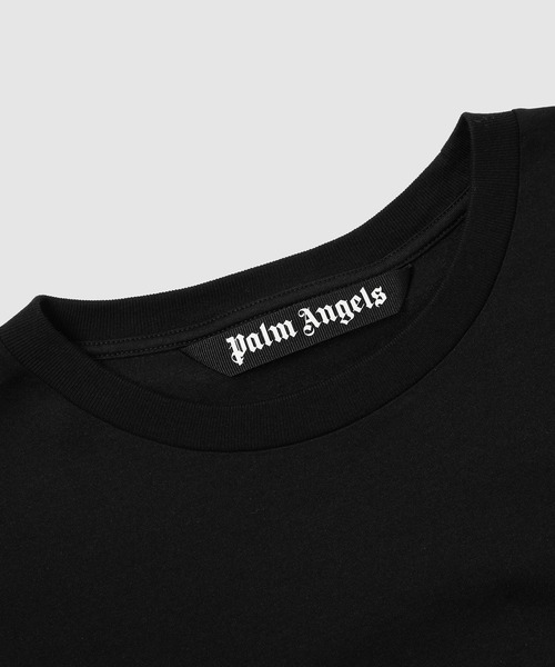 Palm Angels(パームエンジェルス)の「LOGO SLIM TEE(Tシャツ/カットソー・メンズ・ブラック×ホワイト・M/L)」の3枚目の写真