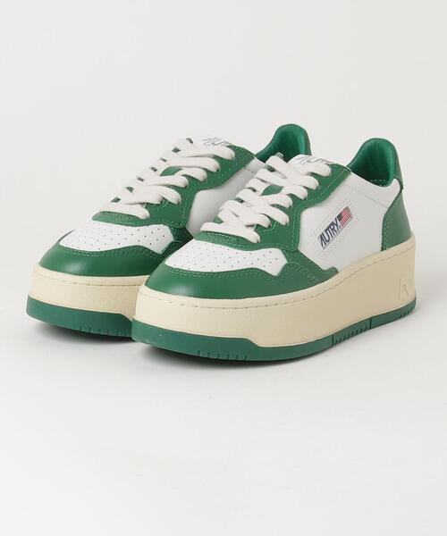 AUTRY(オートリー)の「AUTRY (オートリー) PLATFORM LOW WOM/4141-SPTLWW/(スニーカー・レディース・ブラック/ピンク/モスグリーン・37/36/38/39)」の1枚目の写真