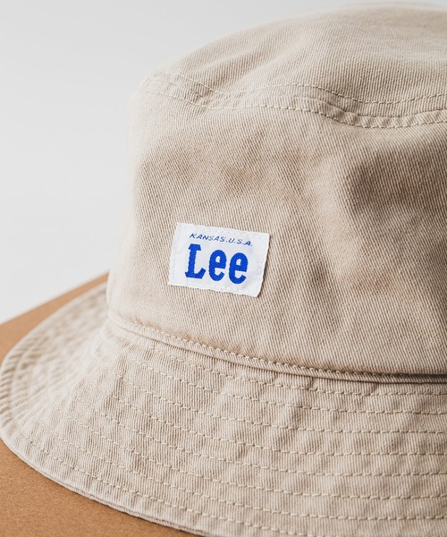 Lee(リー)の「【Lee/リー】コットンツイルバケットハット 100176311(ハット・メンズ・ブラック/ライトグレー/ネイビー/ホワイト/ベージュ・FREE)」の2枚目の写真