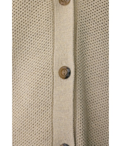 STYLEMIXER（スタイルミキサー）の「リネンミックスニットベスト（ベスト・レディース・ベージュ/ブラック・FREE）」の3枚目の写真