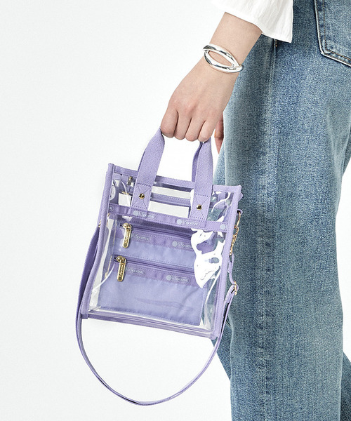 レスポートサック/CLEAR MINI N/S TOTE/新品・未使用♡ レスポートサック LeSportsac CLEAR MINI N/S TOTE （クリア