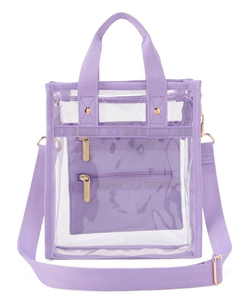 LeSportsac（レスポートサック）の「CLEAR MINI N/S TOTE クリア