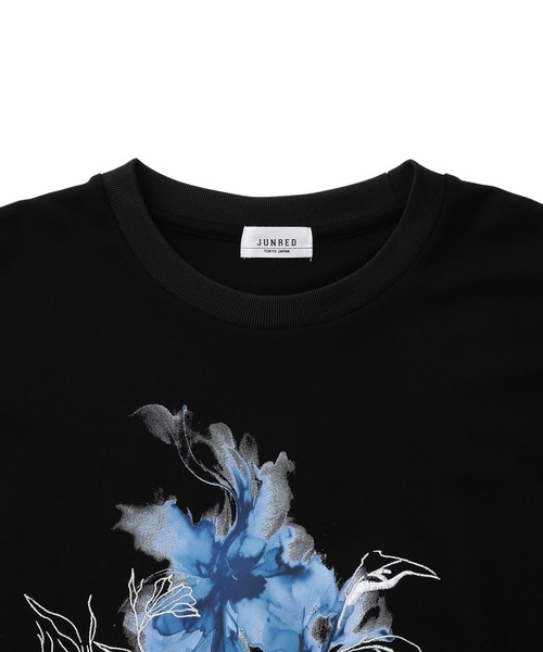 限定　miwa デカTシャツ Flower Ver. ブラック miwa OFFICIAL SHOP / デカTシャツ