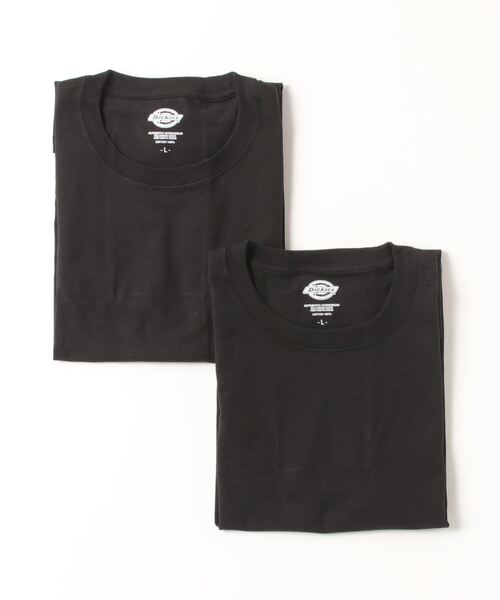 Dickies(ディッキーズ)の「DICKIES 2P クルーネックパックTEE(Tシャツ/カットソー・メンズ・グレー/ブラック/ホワイト・XXL/XL/L/M/S)」の12枚目の写真