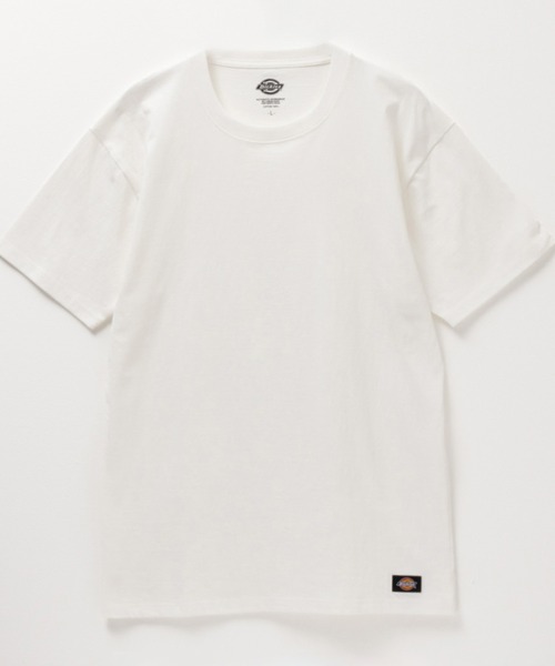 Dickies(ディッキーズ)の「DICKIES 2P クルーネックパックTEE(Tシャツ/カットソー・メンズ・グレー/ブラック/ホワイト・XXL/XL/L/M/S)」の4枚目の写真