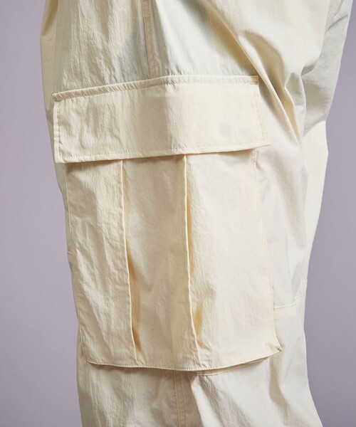 MONKEY TIME（モンキータイム）の「ドライ ナイロン カーゴ イージー パンツ（カーゴパンツ・メンズ・ナチュラル/ブラック・L/M/S）」の20枚目の写真