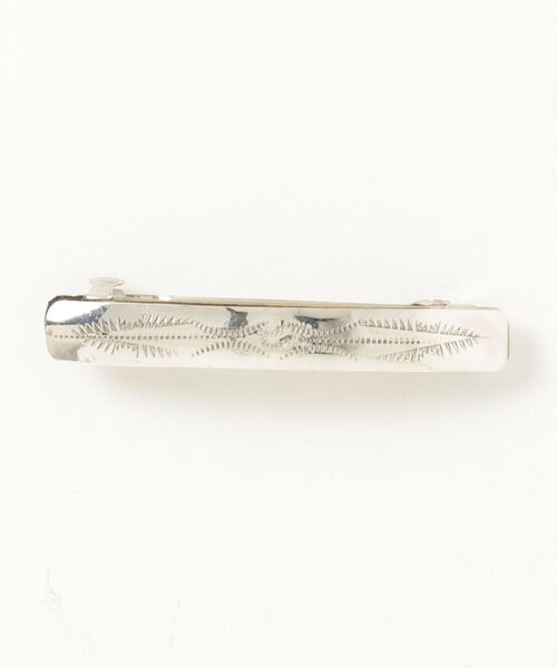 Indian Jewelry(インディアンジュエリー)の「INDIAN JEWELRY HAIR ACCE 5(バレッタ/ヘアクリップ・レディース・シルバー系2/シルバー系1・ONE SIZE)」の2枚目の写真