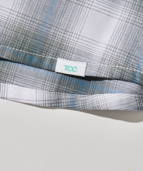 FREAK'S STORE（フリークスストア）の「The Crema Club/ザ クレマ クラブ 【別注】 オンブレ チェック シャツ（シャツ/ブラウス・メンズ・ブラック/オフホワイト・MEDIUM/LARGE）」の11枚目の写真