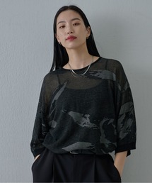 COLONY 2139 | 透かし編み柄ニットプルオーバー(ニット/セーター)