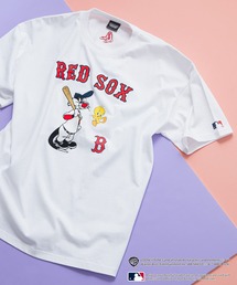 MLB(���W���[���[�O�x�[�X�{�[��)�́yLooney Tunes×MLB�z�I���W�i���f�U�C��T�V���c �h���b�v�V�����_�[ �r�b�O�V���G�b�g�@���j�Z�b�N�X(T�V���c/�J�b�g�\�[)