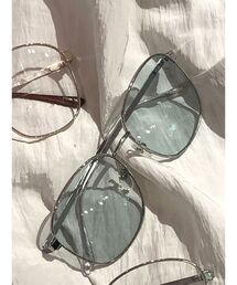 jouetie | メタルフレームスクエアグラス(サングラス)