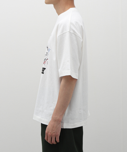 B.C STOCK(ベーセーストック)の「ROCK CAT デビット S/S Tシャツ(Tシャツ/カットソー・メンズ・ブラック系その他/ホワイト・MEDIUM/LARGE)」の7枚目の写真