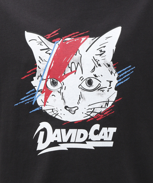 B.C STOCK(ベーセーストック)の「ROCK CAT デビット S/S Tシャツ(Tシャツ/カットソー・メンズ・ブラック系その他/ホワイト・MEDIUM/LARGE)」の14枚目の写真