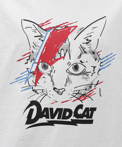 B.C STOCK(ベーセーストック)の「ROCK CAT デビット S/S Tシャツ(Tシャツ/カットソー・メンズ・ブラック系その他/ホワイト・MEDIUM/LARGE)」の15枚目の写真