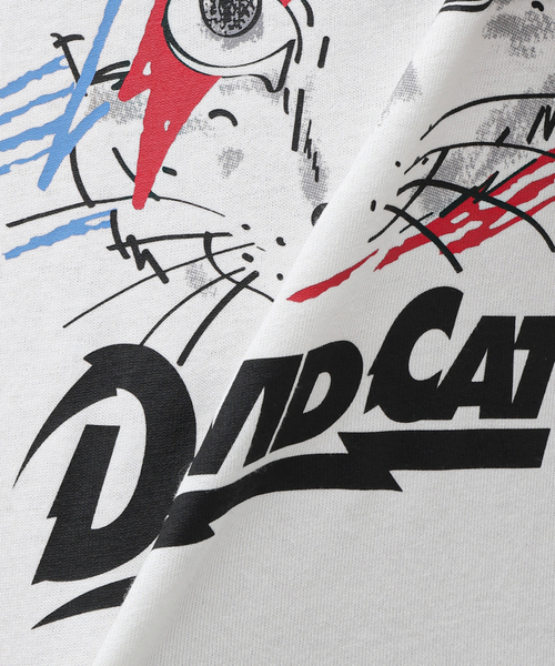 B.C STOCK(ベーセーストック)の「ROCK CAT デビット S/S Tシャツ(Tシャツ/カットソー・メンズ・ブラック系その他/ホワイト・MEDIUM/LARGE)」の18枚目の写真