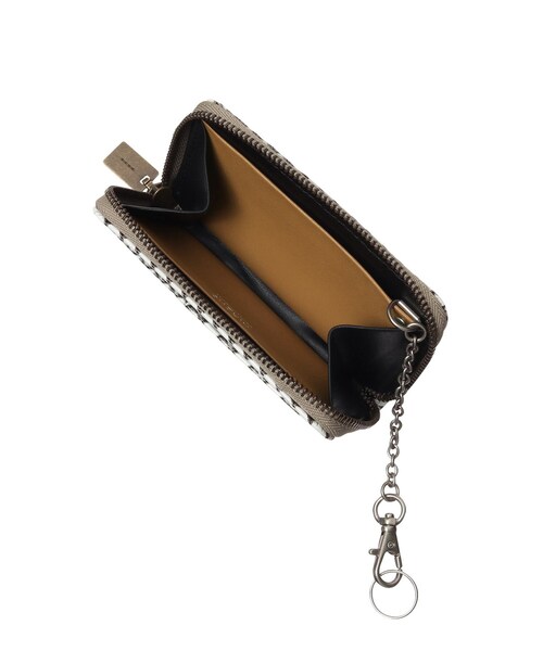 HIROKO HAYASHI（ヒロコハヤシ）の「OTTICA（オッティカ）キーケース（キーケース/キーアクセサリー・レディース・アイボリー/ブラウン系その他・00）」の5枚目の写真