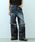 Camphor wood�i�J���t�@�[�E�b�h�j�́uwide baggy broken denim trousers / ���C�h�o�M�[������H�_���[�W�f�j���i�f�j���p���c�j�v�b�u���b�N�n