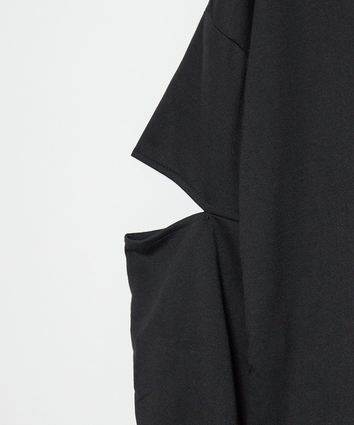 BLANK (ブランク)の「▲Slit Pullover Sweatshirt / スリットプルオーバー スウェット(スウェット・レディース・ブラック/グレー・FREE)」の19枚目の写真
