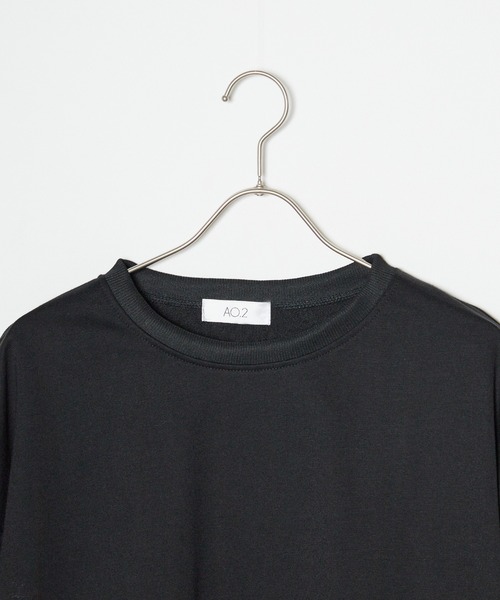 BLANK (ブランク)の「▲Slit Pullover Sweatshirt / スリットプルオーバー スウェット(スウェット・レディース・ブラック/グレー・FREE)」の18枚目の写真