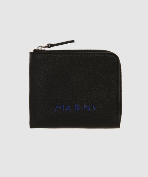【新品未使用品】MARNI マルニ L字財布 ウォレット MENDING CALF LEATHER / ジップアラウンドウォレット（財布）｜MARNI