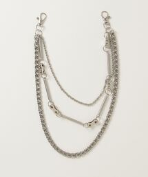 BEATJIVE（ビートジャイブ）の「ウォレットチェーン シルバー 喜平 ボールチェーン 骸骨（ウォレットチェーン）」