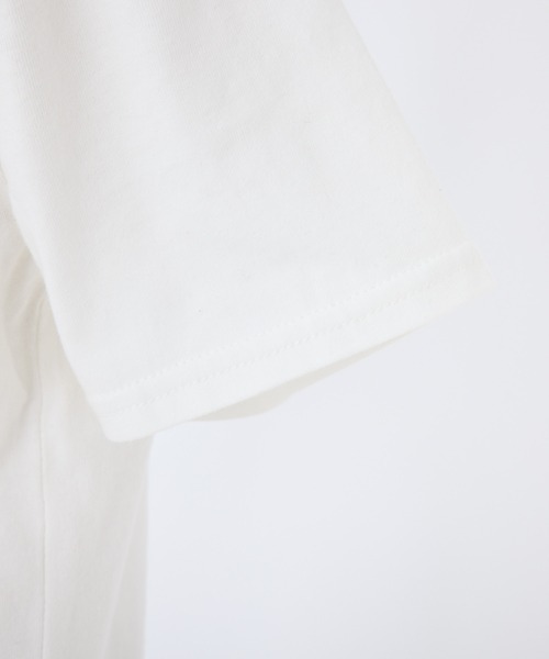 one after another NICE CLAUP(ワンアフターアナザーナイスクラップ)の「チョーカー付きローズT(Tシャツ/カットソー・レディース・サックスブルー/ベージュ/チャコールグレー/オフホワイト・FREE)」の11枚目の写真