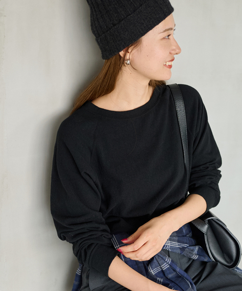 FRAMeWORK（フレームワーク）の「≪追加≫NEWスラブベアテンプルオーバー（Tシャツ/カットソー・レディース・グレー/ホワイト/ベージュ/ブラック・FREE）」の2枚目の写真