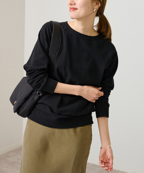 FRAMeWORK（フレームワーク）の「≪追加≫NEWスラブベアテンプルオーバー（Tシャツ/カットソー・レディース・グレー/ホワイト/ベージュ/ブラック・FREE）」の18枚目の写真