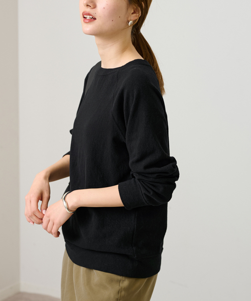 FRAMeWORK（フレームワーク）の「≪追加≫NEWスラブベアテンプルオーバー（Tシャツ/カットソー・レディース・グレー/ホワイト/ベージュ/ブラック・FREE）」の19枚目の写真