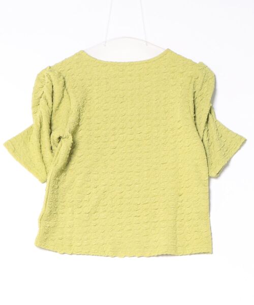 GORGE(ゴージ)の「フクレジャガードパフスリーブTOPS(Tシャツ/カットソー・レディース・アイボリー/ライトカーキ・F)」の10枚目の写真