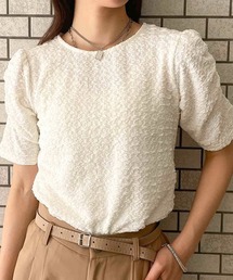 フクレジャガードパフスリーブTOPS