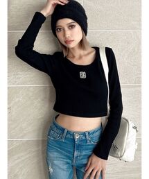 GYDA | GYGYストーンロゴロンT(Tシャツ/カットソー)