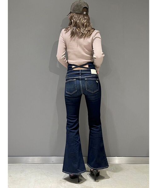 GYDA（ジェイダ）の「GYGYストーンロゴロンT（Tシャツ/カットソー・レディース・ベージュ/ブラック/オフホワイト・FREE）」の22枚目の写真