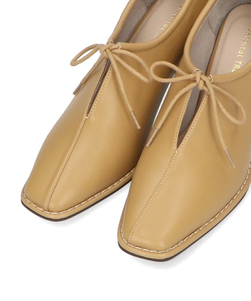 セール】ウッドヒール甲深パンプス 41307（パンプス）｜ORiental