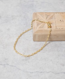 SENTI（センティ）の「【SENTI】FINE MARINA CHAIN BRACELET GD マリーナチェーン細ブレスレット ゴールド  /4088（ブレスレット）」