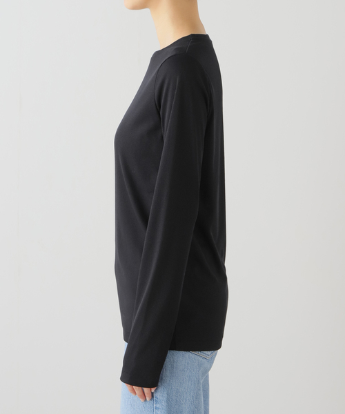 追加2》ソフトテレコクルーネックロングTEE（Tシャツ/カットソー
