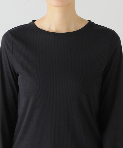 追加2》ソフトテレコクルーネックロングTEE（Tシャツ/カットソー