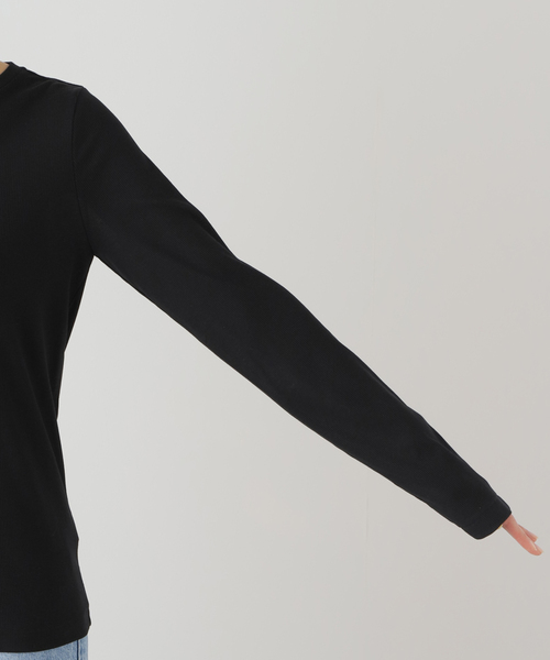 追加2》ソフトテレコクルーネックロングTEE（Tシャツ/カットソー