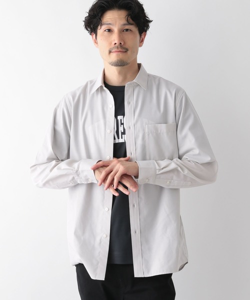 GLOBAL WORK(グローバルワーク)の「オテラクシャツ/ 128577(シャツ/ブラウス・メンズ・ネイビー/オフホワイト/サックスブルー・SMALL/MEDIUM/LARGE/X-LARGE)」の18枚目の写真